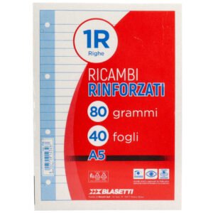 RICAMBI RINFORZATI A5 80gr 1R 2326