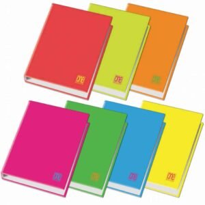 ONE COLOR COPERTINA AD ANELLI FLUO 26x32 7732