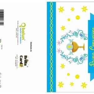 BIGLIETTO AUGURI LAMINATO COD. 214 /D