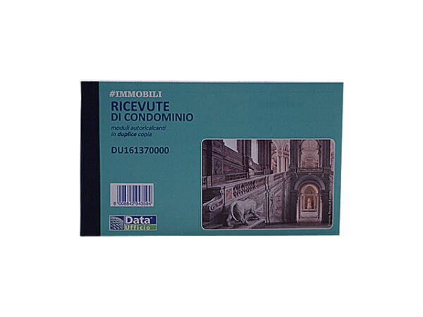 BLOCCO RICEVUTE CONDOMINIO 50x2 DU16137