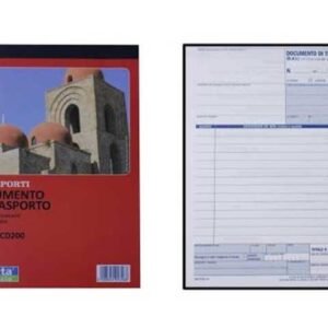 BLOCCO DDT 50FFx2 21,5x14,8cm DU1607CD2