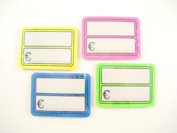 SEGNAPREZZI PVC FLU.STAMPATI 7X9 10885
