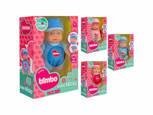 BAMBOLOTTO 21cm C/SUONI TRY-ME 40866