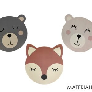 TOVAGLIETTA DECORA. ANIMALI 3ASS 596216