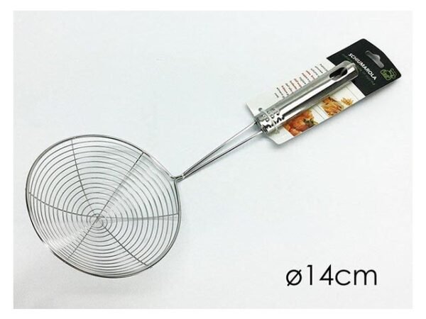 SCHIUMAROLA ACCIAIO 14cm 539600