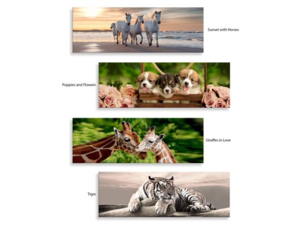 QUADRO DEEP 38X110 ANIMALS UNITED 97667