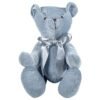ORSETTO VELLUTO 80cm BLU N25792