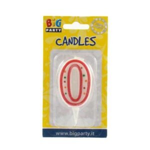 CANDELINA NUMERALE "0" CC06030