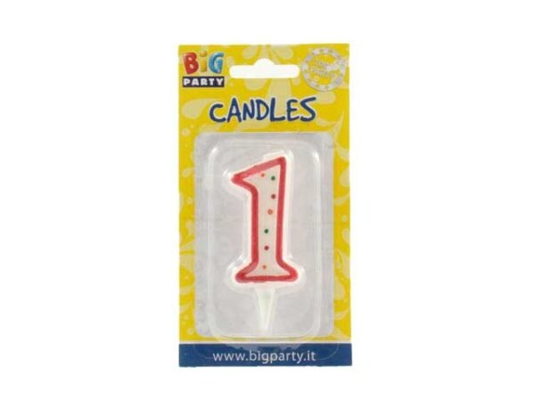 CANDELINA NUMERALE "1" CC06031