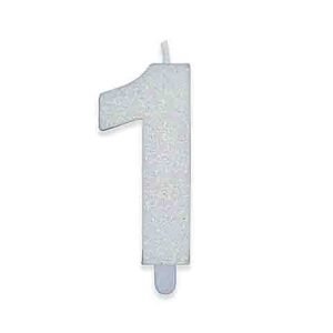 CANDELINA NUMERALE GLITTER N1 73871