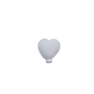 CUORE PORC.C/CALAMITA 2X5CM 23524B