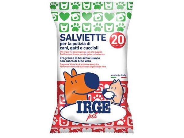 IRGE SALVIETTA PER ANIMALI 20pz SAL4086A