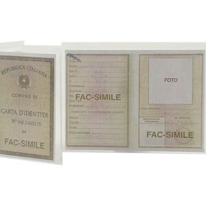 CARTA IDENTITA' TRASPARENTE B210KR