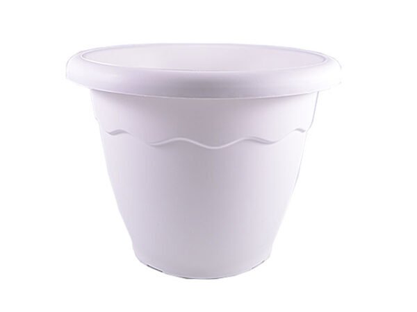 VASO VULCANO D40cm 39xH31cm BIANCO 5104