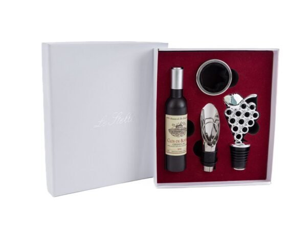 SET DI 4 ACCESSORI PER VINO CON A 55158