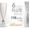 CALICE FLUTE 6pz 120ml 16cm 704338