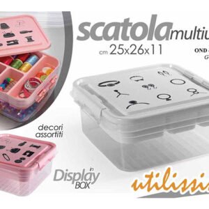 SCATOLA P.CUCITO 25x26x11cm 748226