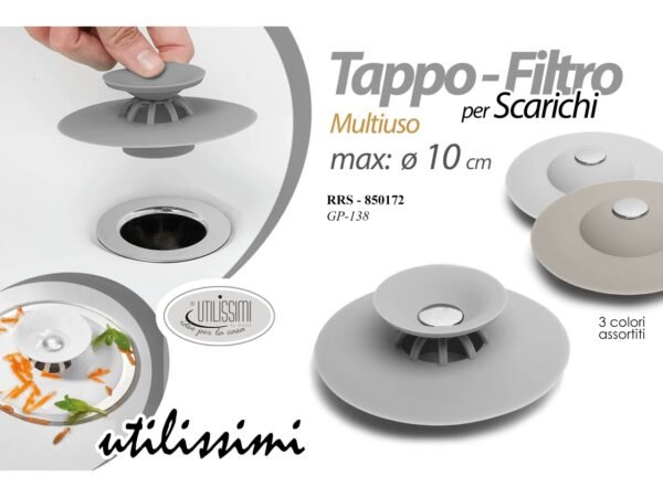 FILTRO M.USO PER SCARICHI 10CM 850172