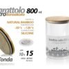 BARATTOLO OYO VETRO 800ML 10X15 857553