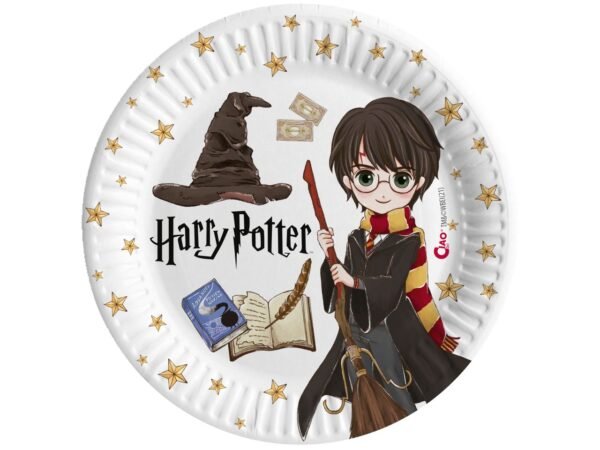 HARRY POTTER PIATTI DI CARTA COMPOSTABILE 24040