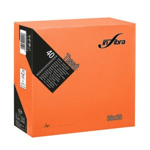 TOVAGLIOLO TISSU 38x38 40pz ARANCIO I-0459