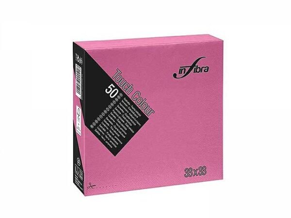TOVAGLIOLO TOUCH 33x33 50pz FUCSIA I-0487