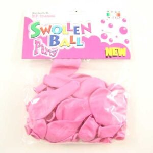 PALLONCINI GOMMA 40pz ROSA 176