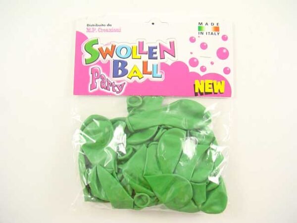 PALLONCINI GOMMA 40pz VERDI 180