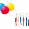 PALLONCINI 50pz GOMMA PUNCH BALL