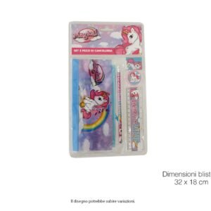 UNICORN SET CANCELLERIA 5PZ UNI0930
