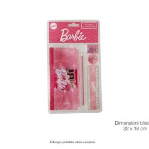 BARBIE SET CANCELLERIA 5 OGGETTI BR0930