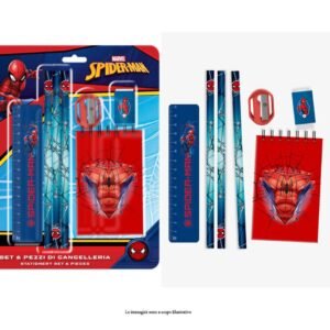 SPIDERMAN SET CANCELLERIA 7PZ SP0944