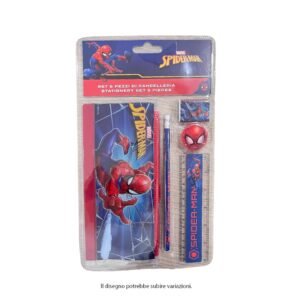 SPIDERMAN SET CANCELLERIA 5PZ SP0930