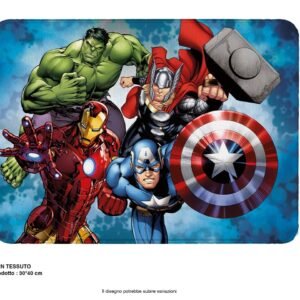 AVENGERS TOVAGLIETTA TESS. 40X30 AV1000