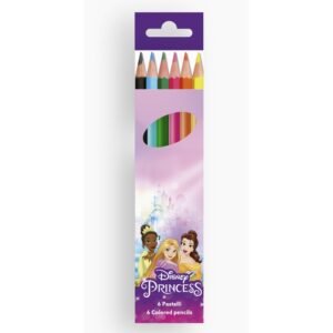 PRINCESS COLORI A MATITA 6PZ PR1024