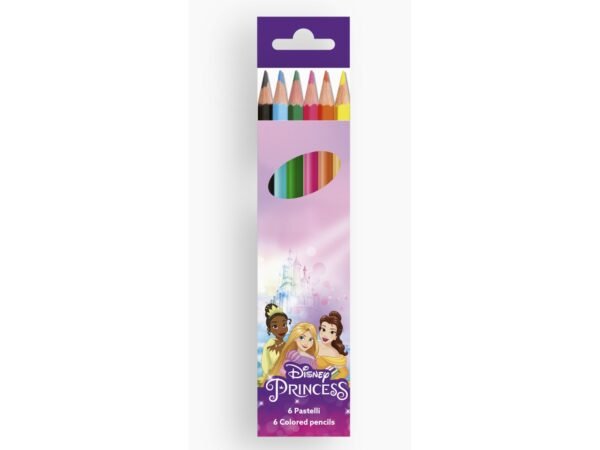PRINCESS COLORI A MATITA 6PZ PR1024