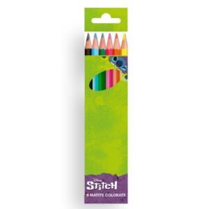 STITCH COLORI A MATITA 6PZ LST1024