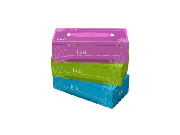 FAZZOLETTI VELINA CUBO LULU 150pz PFC0010083410