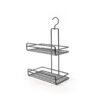 MENSOLA NERA 2 PIANI 23X14,5X44,5 29085