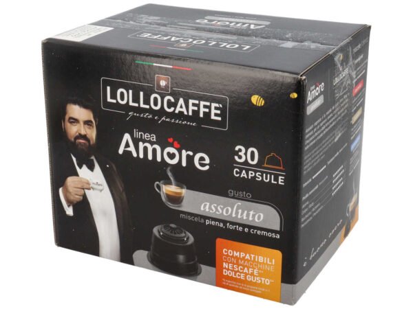 LOLLOCAFFE'CAPSULA ARGENTO DOLCE GUSTO30