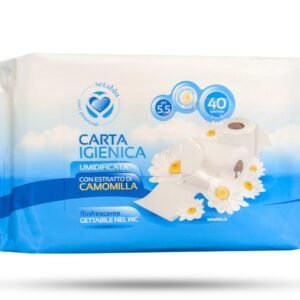 CARTA IGIENICA UMIDIFICATA 40PZ 57818