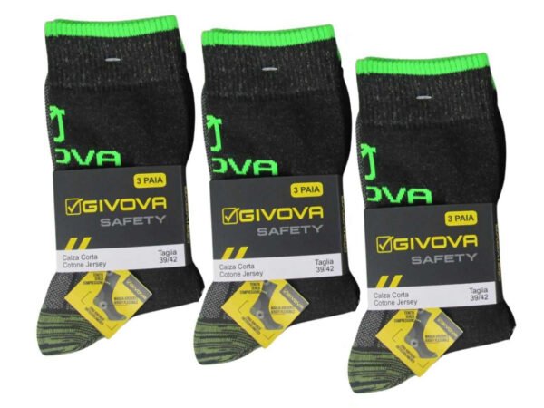 CALZA CORTA LAVORO 3PZ 39-42 GW003
