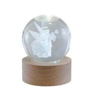 LAMPADA GLOBO ANGELO 6X6X8CM 10181211