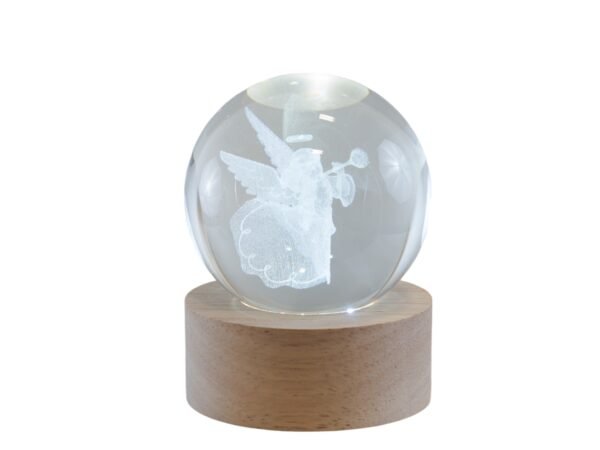 LAMPADA GLOBO ANGELO 6X6X8CM 10181211