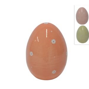 UOVO CERAMICA 12CM 4 COLORI XPA23001641