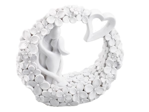 FLOWERS COPPIA IN CERCHIO H.15 RB1055/S