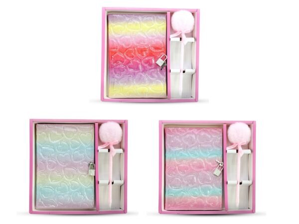 DIARIO SEGRETO HEART GLITTER ST7659