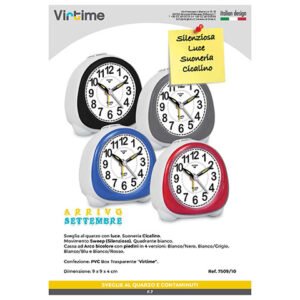 SVEGLIA QUARZO C/LUCE 7509/10