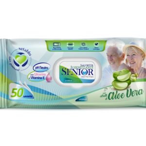 SALVIETTE SENIOR ALOE VERA 50PZ 02773