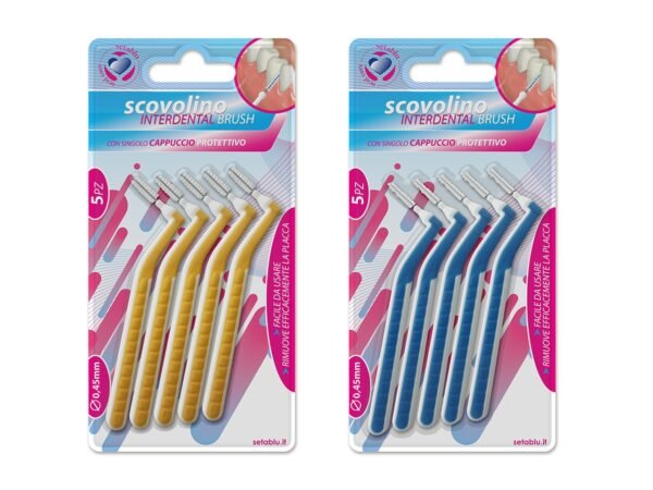 SCOVOLINO INTERDENTALE 0,45MM 5PZ 02830